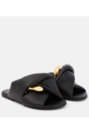 J.W.Anderson Chain Twist leather sandals