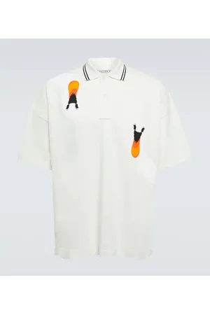 J.W.Anderson Printed polo cotton shirt