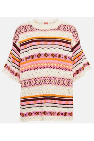 Kenzo Jacquard cotton-blend sweater
