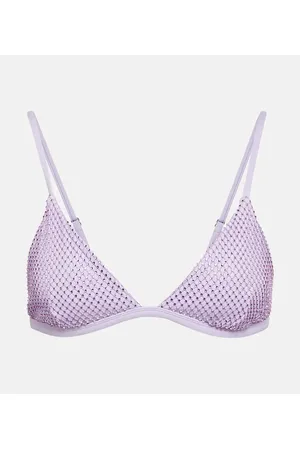 Simkhai Joelle embellished bikini top