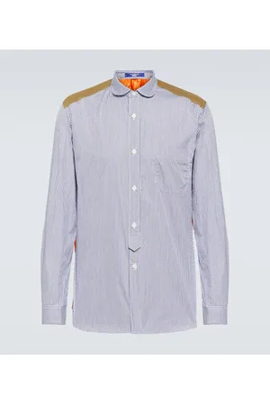 JUNYA WATANABE Panelled cotton-blend shirt
