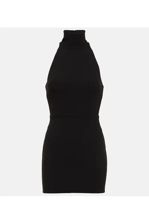 ALEX PERRY Halterneck bodycon minidress