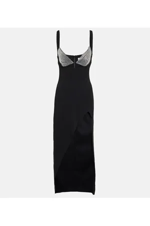 GIUSEPPE DI MORABITO Crystal-embellished maxi dress