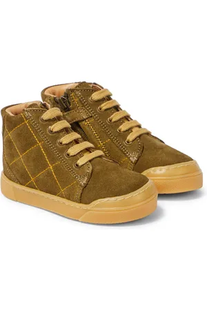 Petit Nord Quilted suede sneakers