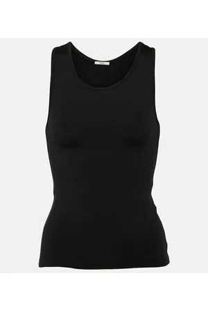 Fforme Pari silk-blend jersey tank top