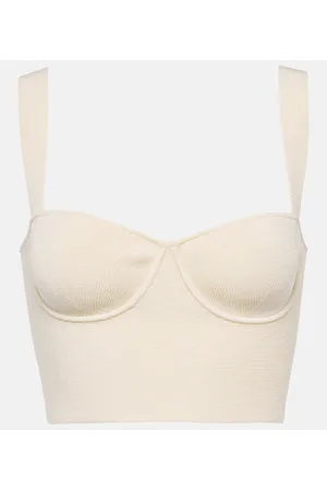 GALVAN Nyx embellished bra top