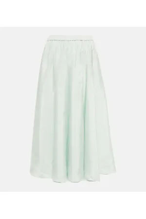 Joseph Smithfield silk midi skirt