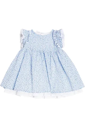 Il gufo Baby printed cotton dress