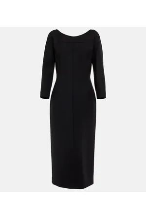 The Row Tulip wool-blend midi dress