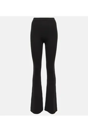 Rick Owens Rib-knit wool-blend pants
