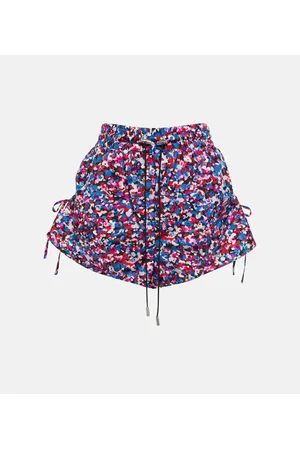 Marant Etoile Deyene floral shorts