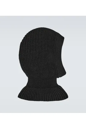 LEMAIRE Ribbed-knit hood