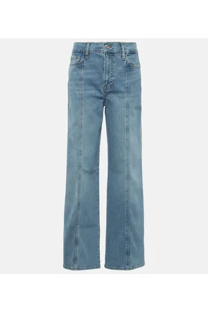 Frame Le Slim Palazzo high-rise wide-leg jeans