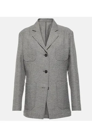 Totême Fitted wool-blend blazer