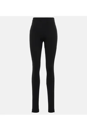 Totême Zip high-rise leggings