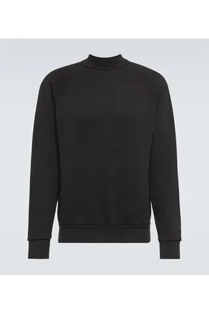Les Tien Cotton jersey mockneck sweatshirt