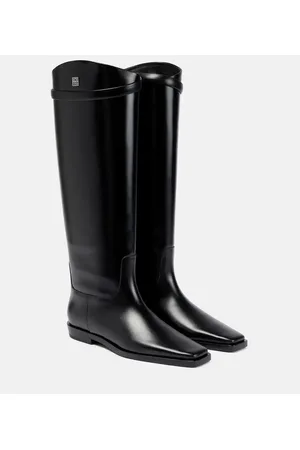 Totême Leather knee-high boots