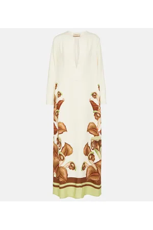 Adriana Degreas Arisaema printed maxi dress