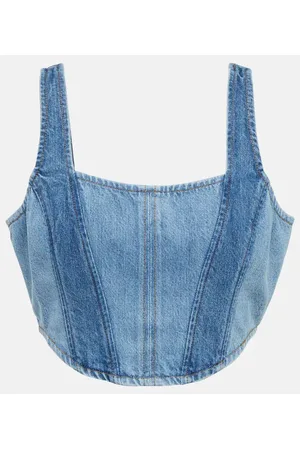 Frame Denim corset top