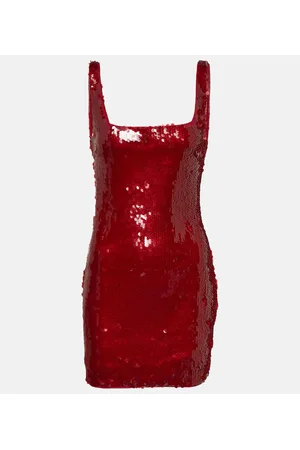 Staud Eclipse sequined minidress