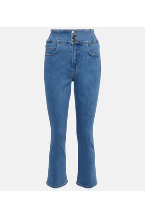 VERONICA BEARD Carly high-rise kick-flare jeans