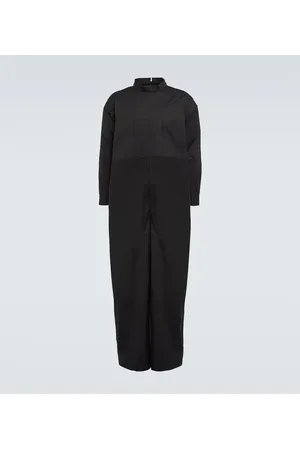 Rick Owens Tommy belted cotton-blend jumpsuit