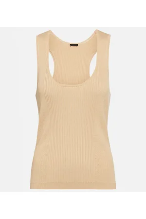 Joseph Ribbed-knit jersey tank top