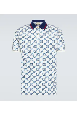 Gucci GG cotton-blend polo shirt