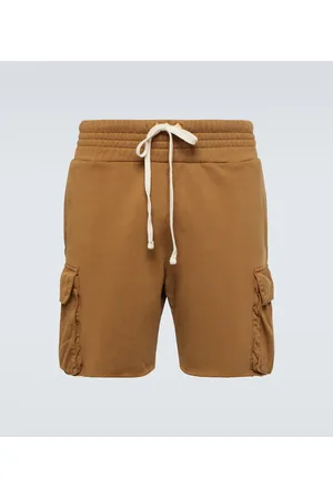 Les Tien Cotton jersey cargo shorts