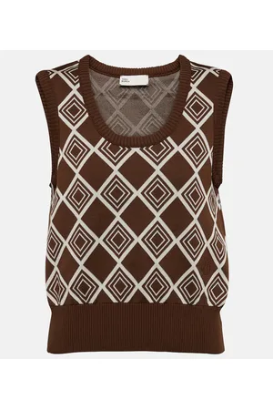 Tory Burch Jacquard vest