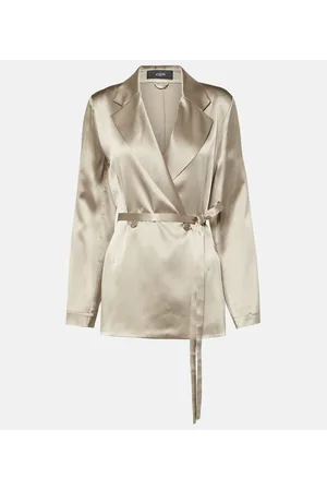 Joseph Joubert silk satin jacket