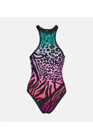 The Attico Printed swimsuit
