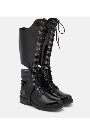 Jimmy Choo X Timberland convertible patent leather boots