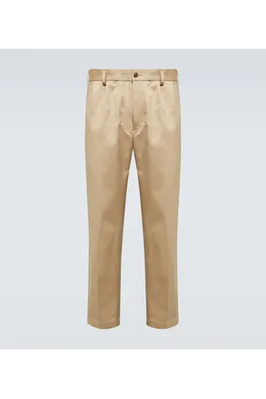 JUNYA WATANABE Cotton gabardine straight pants