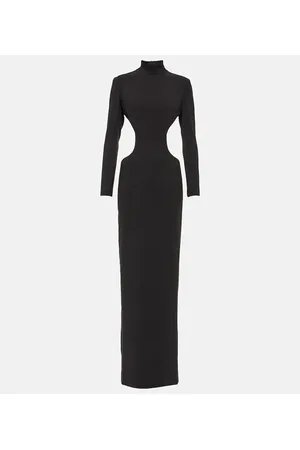 Monot MÃ´not Cutout crÃªpe gown