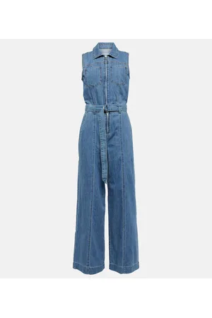 Frame Denim wide-leg jumpsuit
