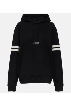 Saint Laurent Cotton jersey hoodie