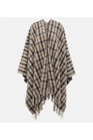 Brunello Cucinelli Wool-blend shawl