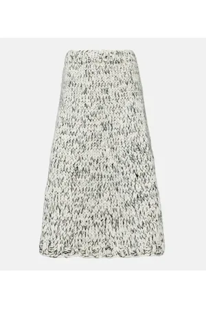 Joseph Wool-blend midi skirt