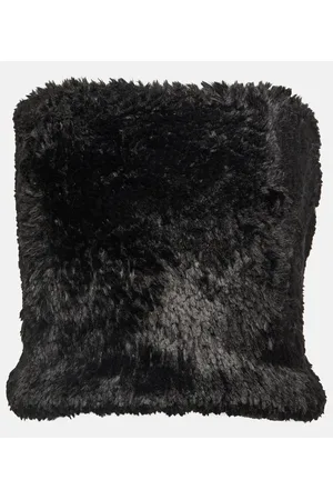 J.W.Anderson Faux shearling bandeau top