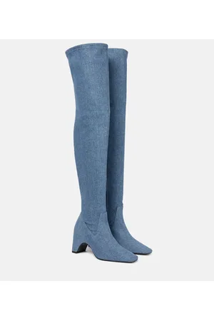 COPERNI Denim over-the-knee boots