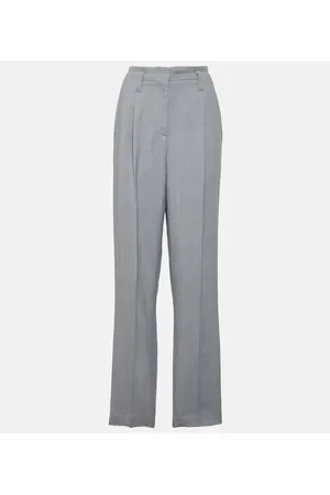 Brunello Cucinelli High-rise straight pants