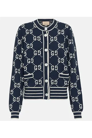 Gucci GG jacquard cotton-blend cardigan