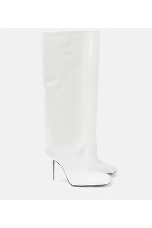 The Attico Sienna leather knee-high boots