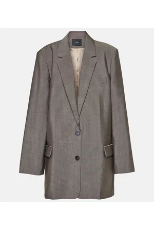 Joseph Allcroft wool and mohair blazer
