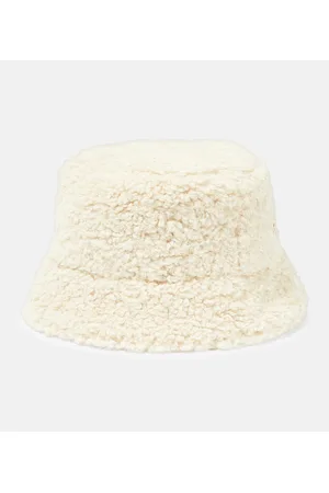 Stella McCartney Faux shearling bucket hat