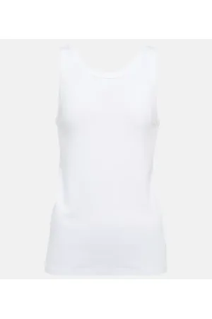 The Row Frankie cotton jersey tank top