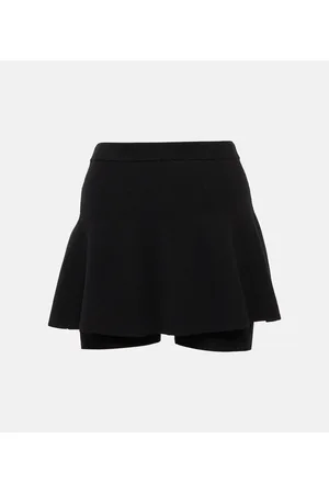 LIVE THE PROCESS Alba ribbed-knit skort