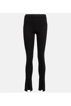 Rick Owens High-rise cotton-blend pants