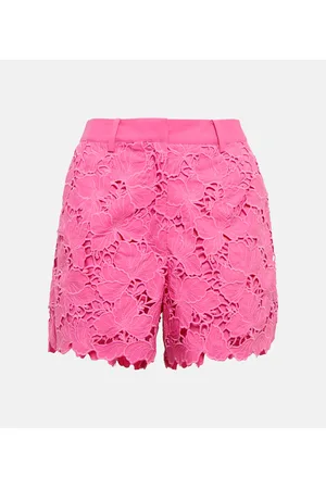 Self-Portrait Floral patterned shorts